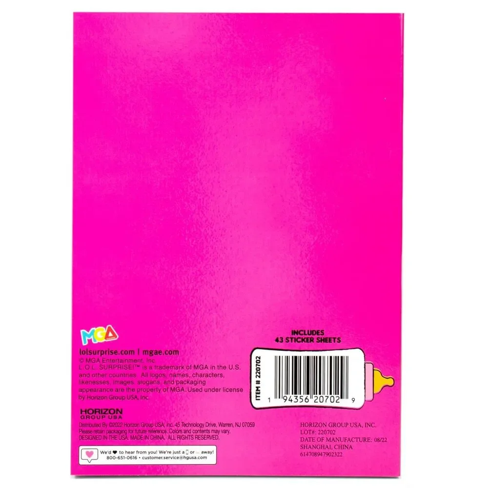 Horizon Group USA Sticker Book L.O.L. Surprise 1500+ Stickers